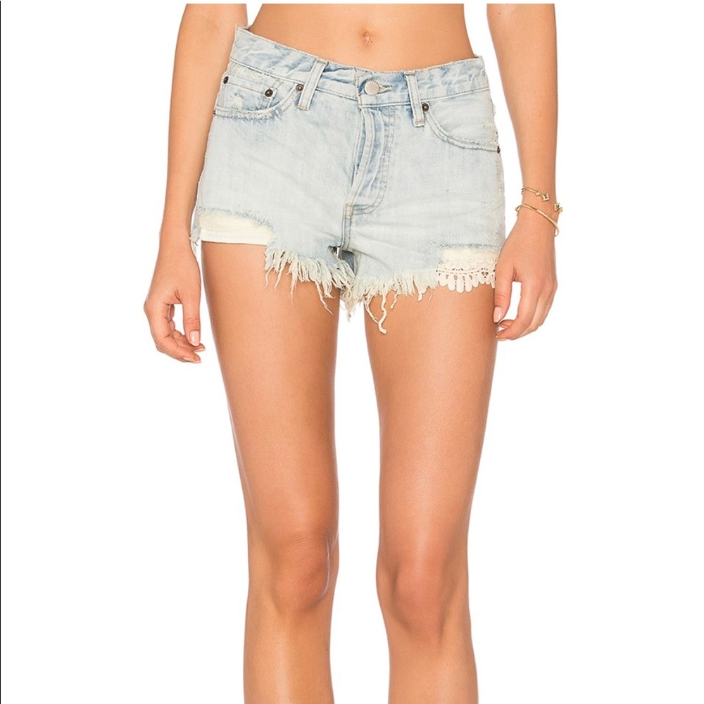 FREE PEOPLE Jean Shorts ☀️